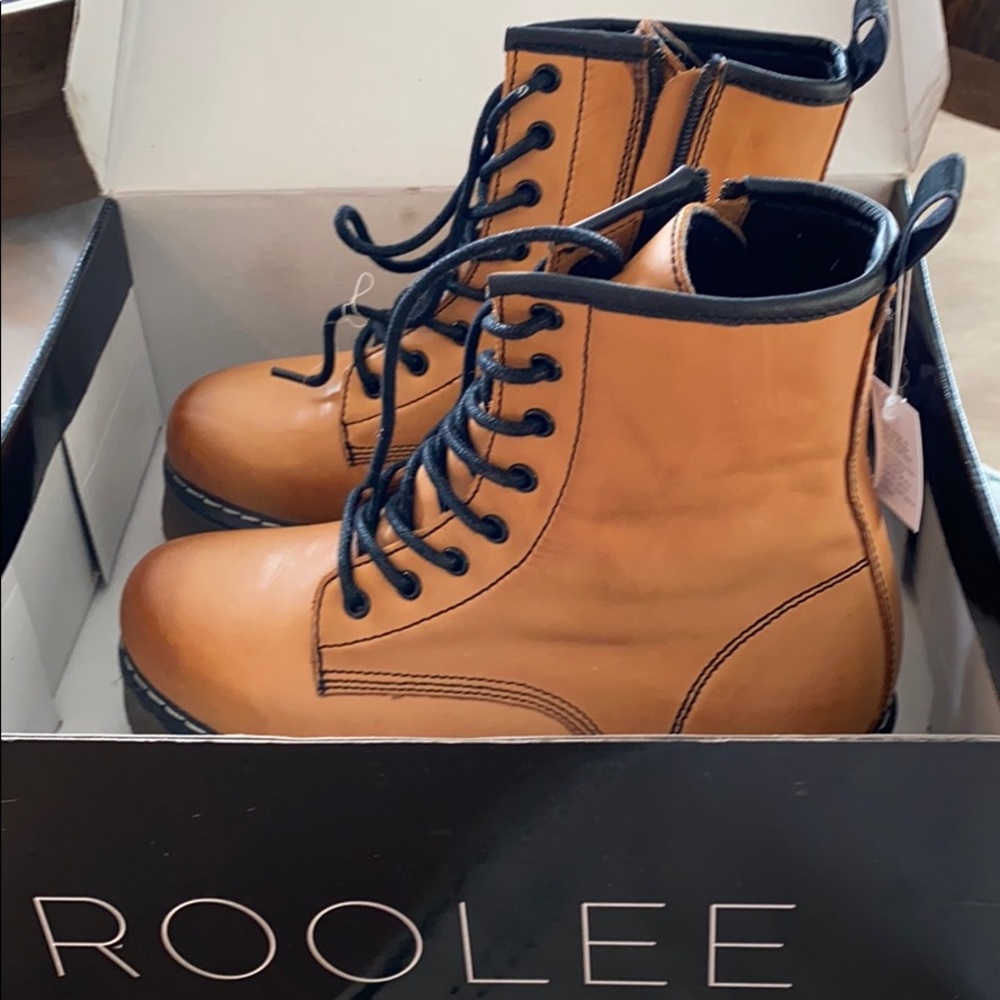 ROOLEE BRAND ELVIS PLATFORM BOOTS
